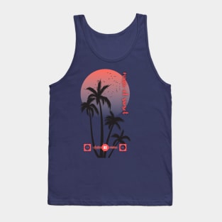 music at sunset Tank Top